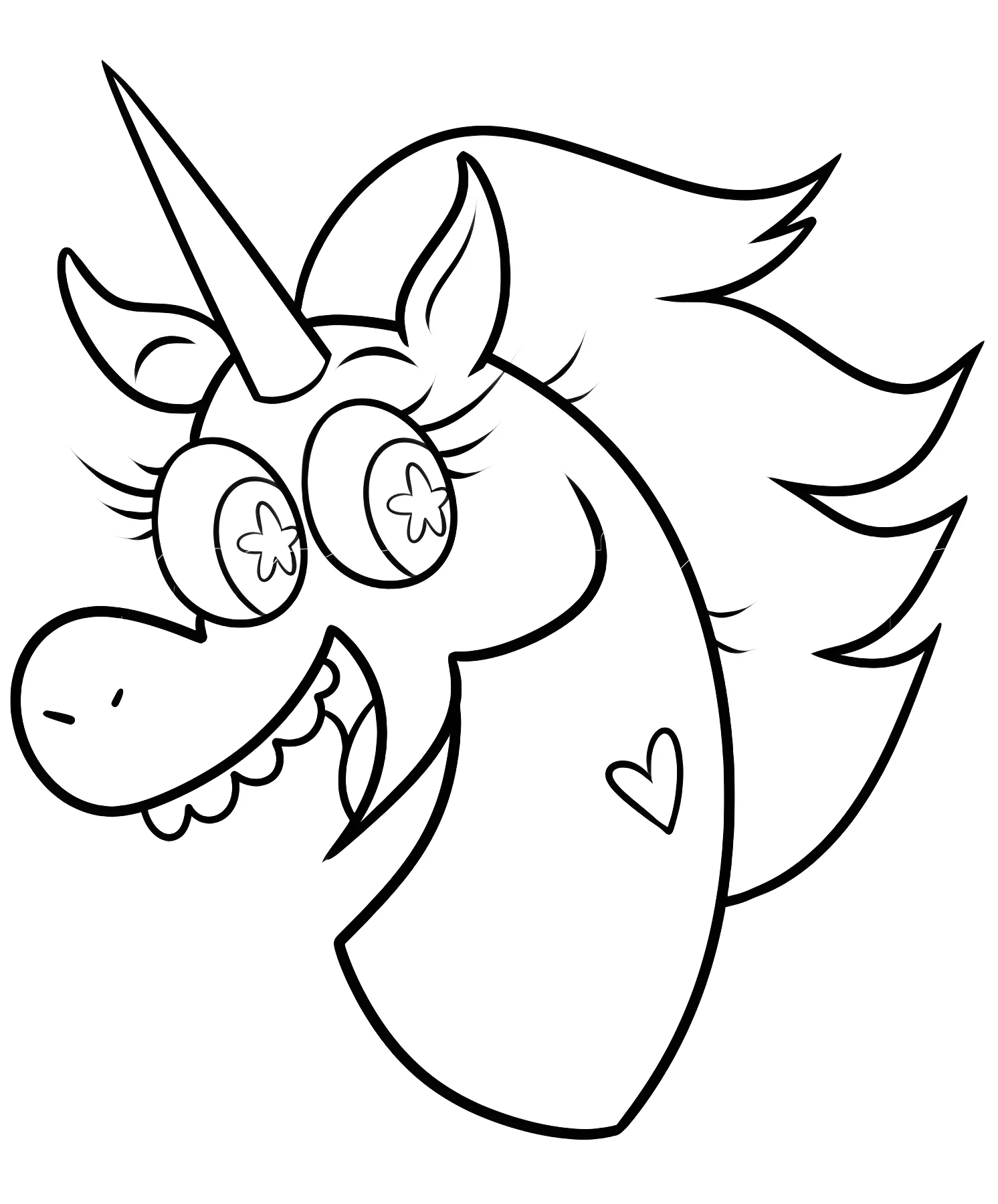 Пониголовая (Princess Pony Head) из мультсериала «Звёздная принцесса и силы зла №12889. Раскраски из мультиков. Стар против сил зла.