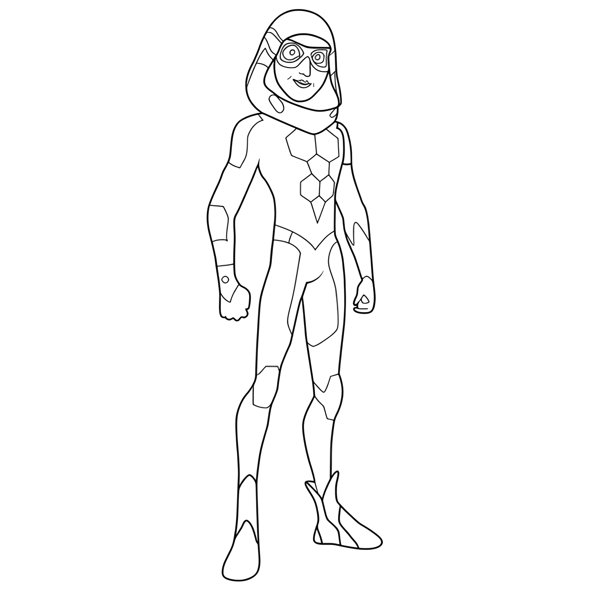 Нино в образе Карапаса №14769. Раскраски из мультиков. Леди баг и супер кот.