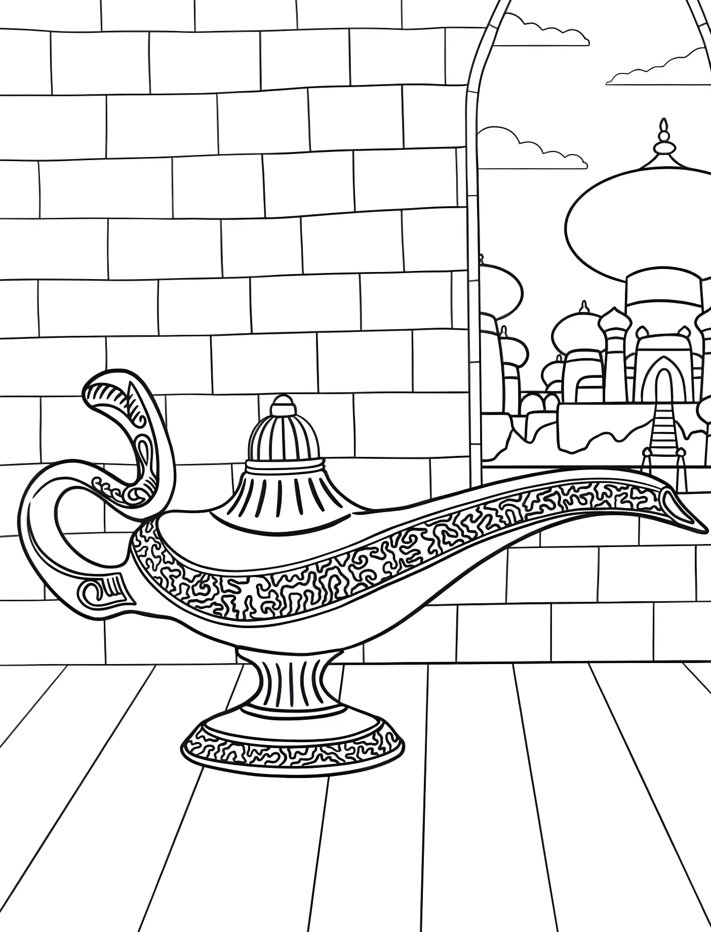 Волшебная лампа Алладина №10878. Принцессы. Принцесса Жасмин (Aladdin).