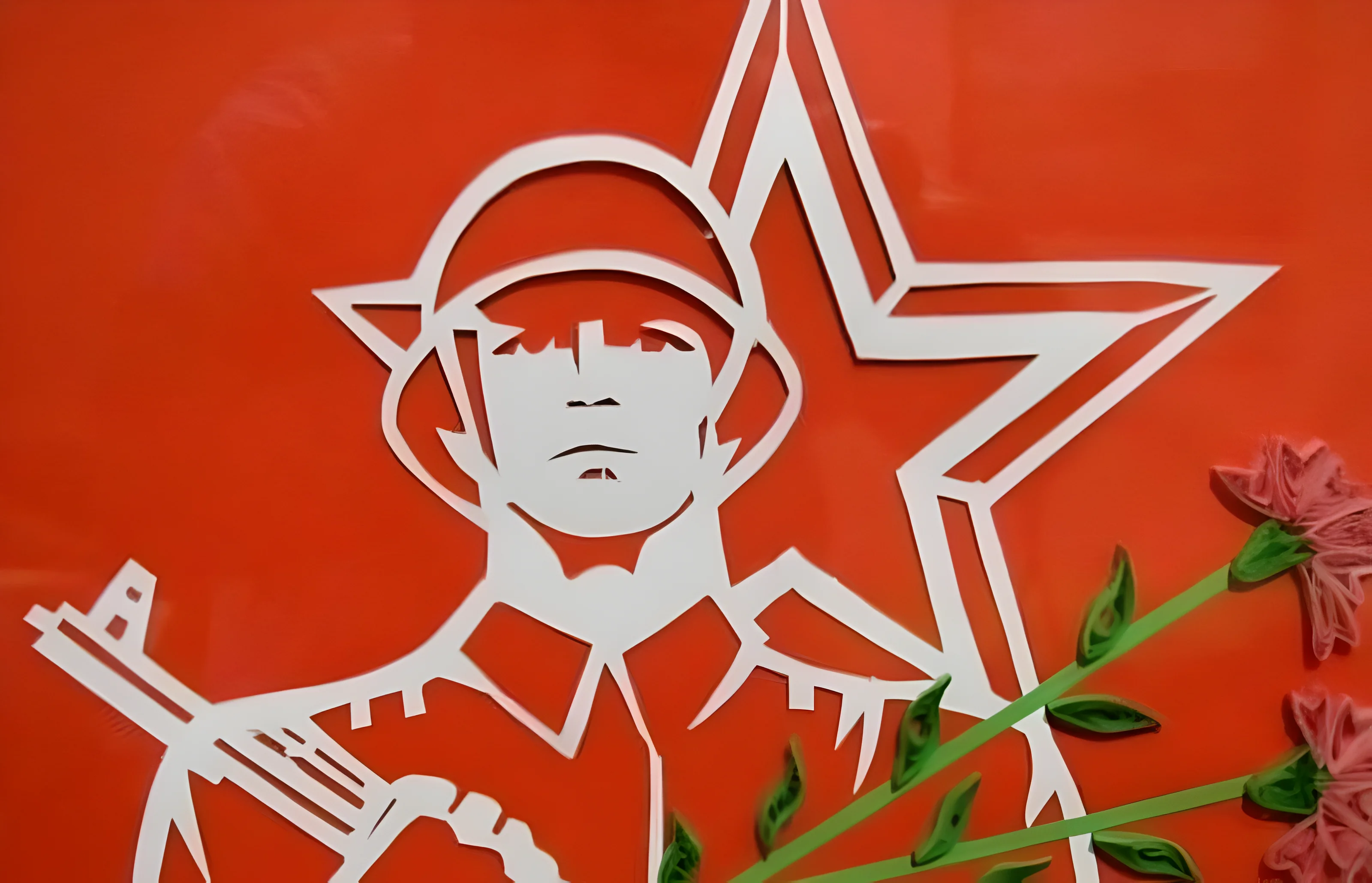 Вытынанки к 9 мая №3175. Шаблоны и вытынанки. Весенние вытынанки на 9 мая
.