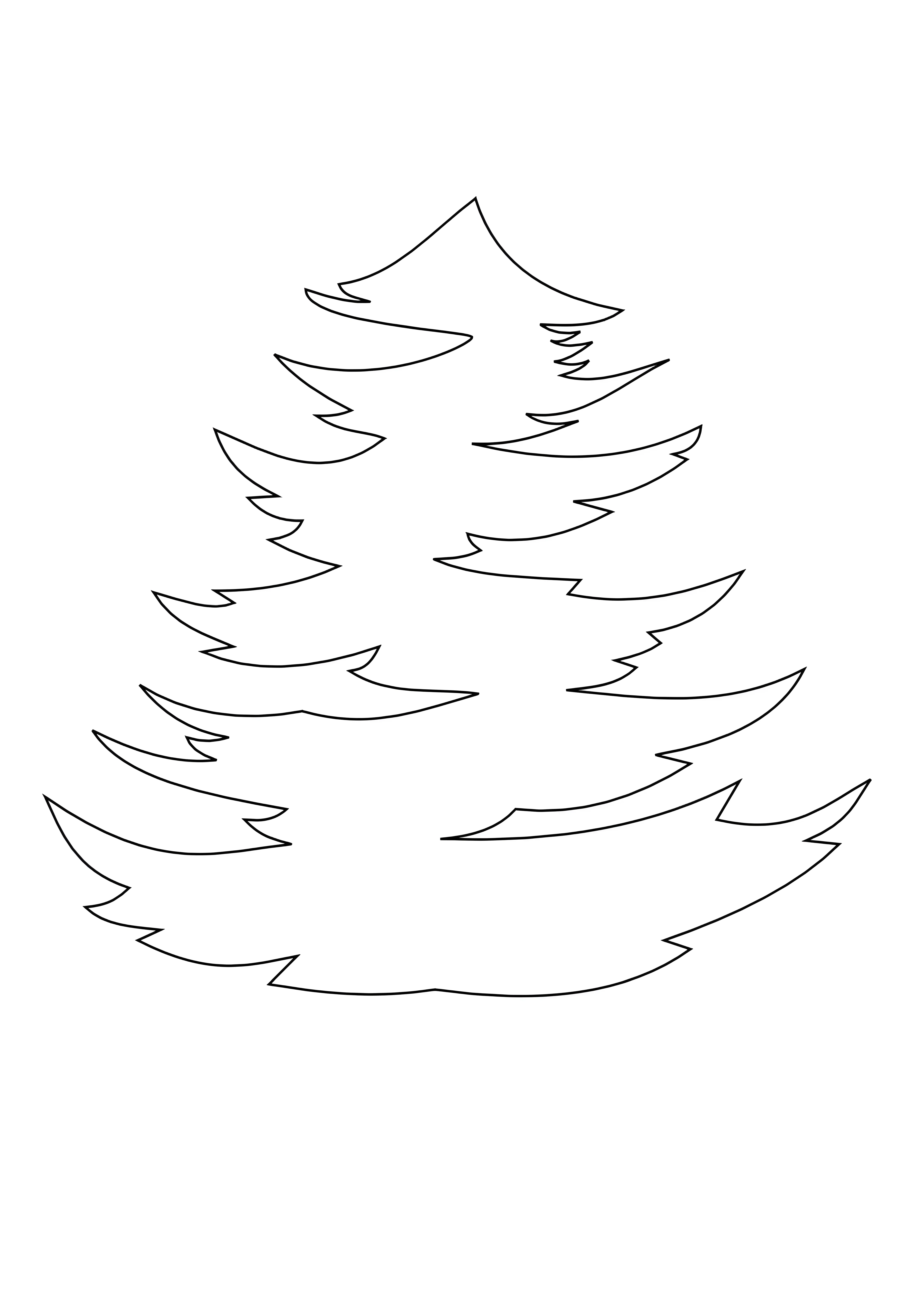 Новогодние вытыканки белка №11408. Шаблоны и вытынанки. Вытынанки Ёлка.