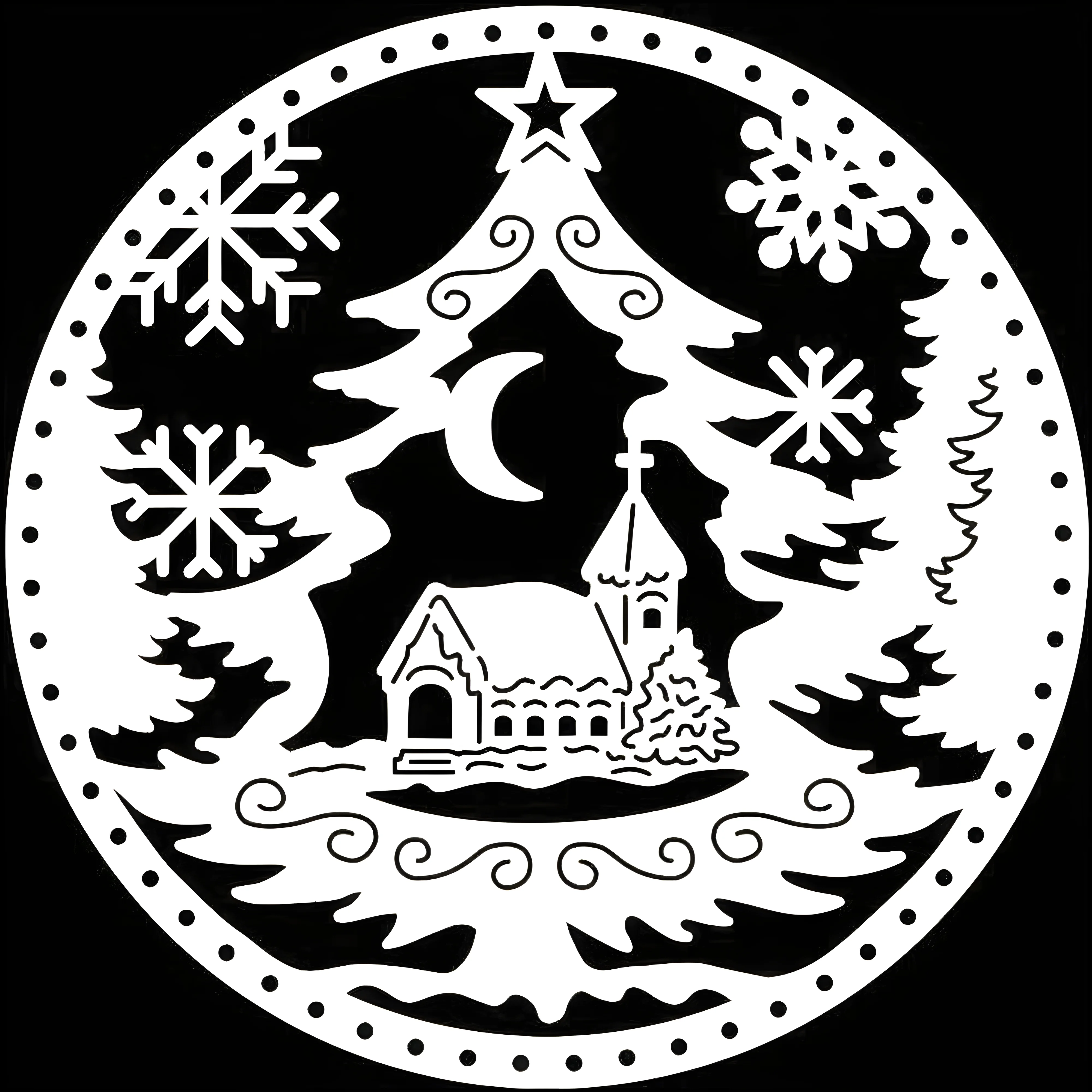 Вытынанки новогодние №1476. Шаблоны и вытынанки. Новогодние вытынанки на новый год
.